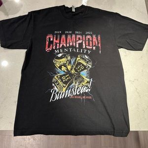Chris bumstead 4X champion shirt